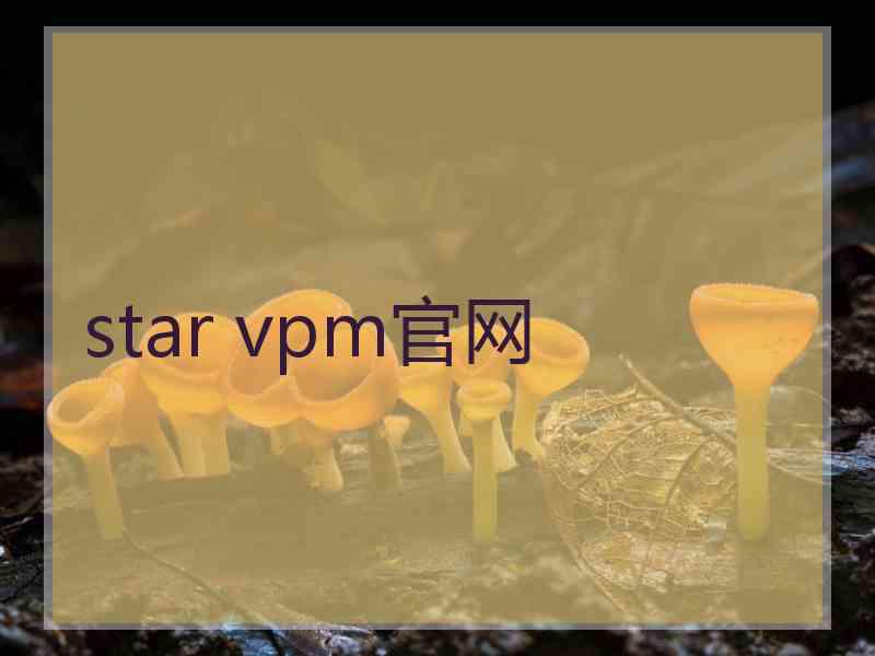 star vpm官网