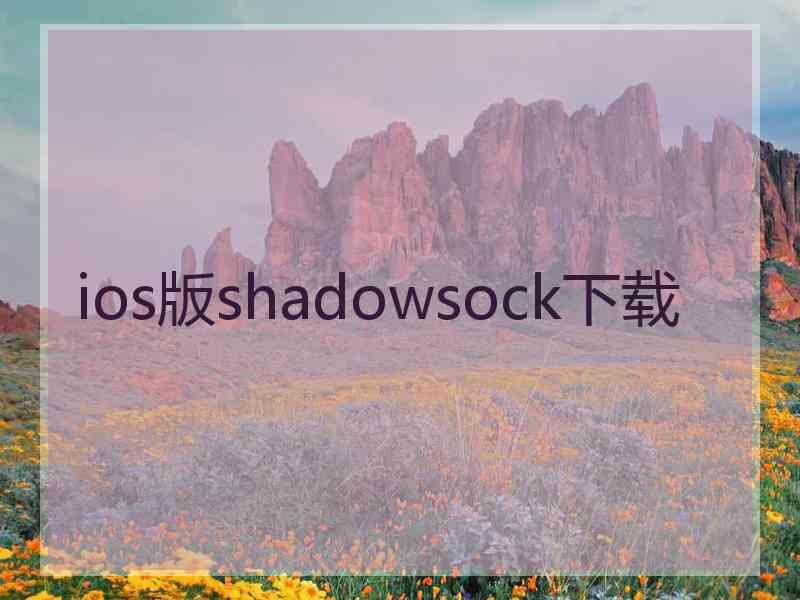 ios版shadowsock下载