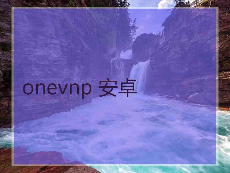 onevnp 安卓