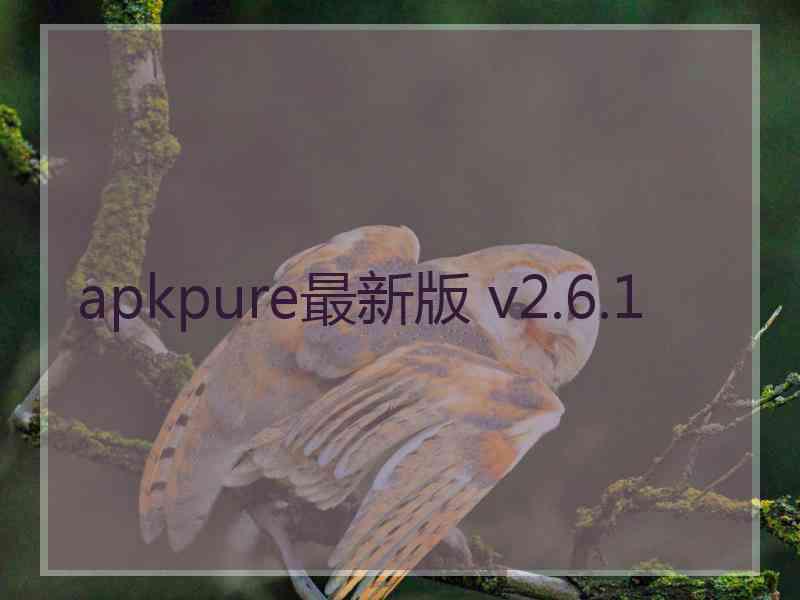 apkpure最新版 v2.6.1