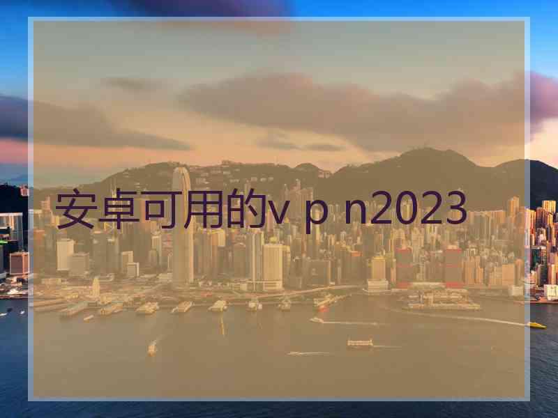 安卓可用的v p n2023