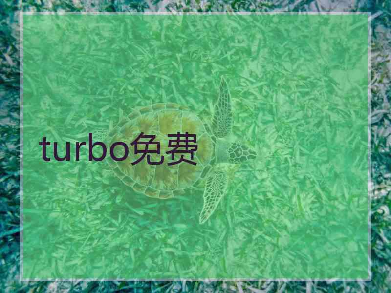 turbo免费